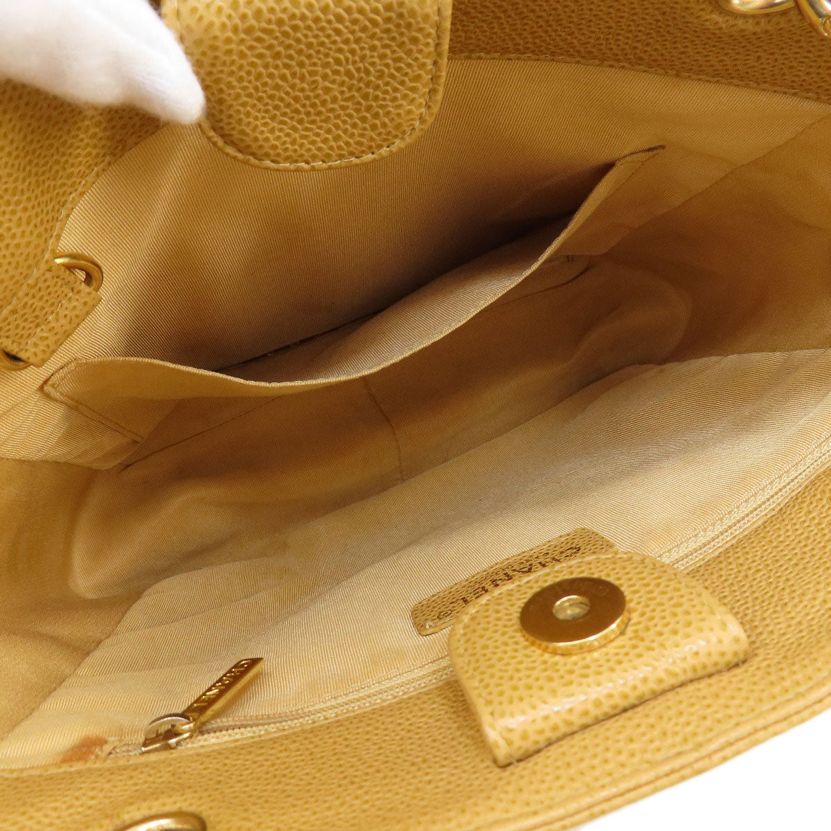 CHANEL Chain bag Matelasse Gold Hardware Tote Bag Grained Calfskin Skin Ladies [Used]