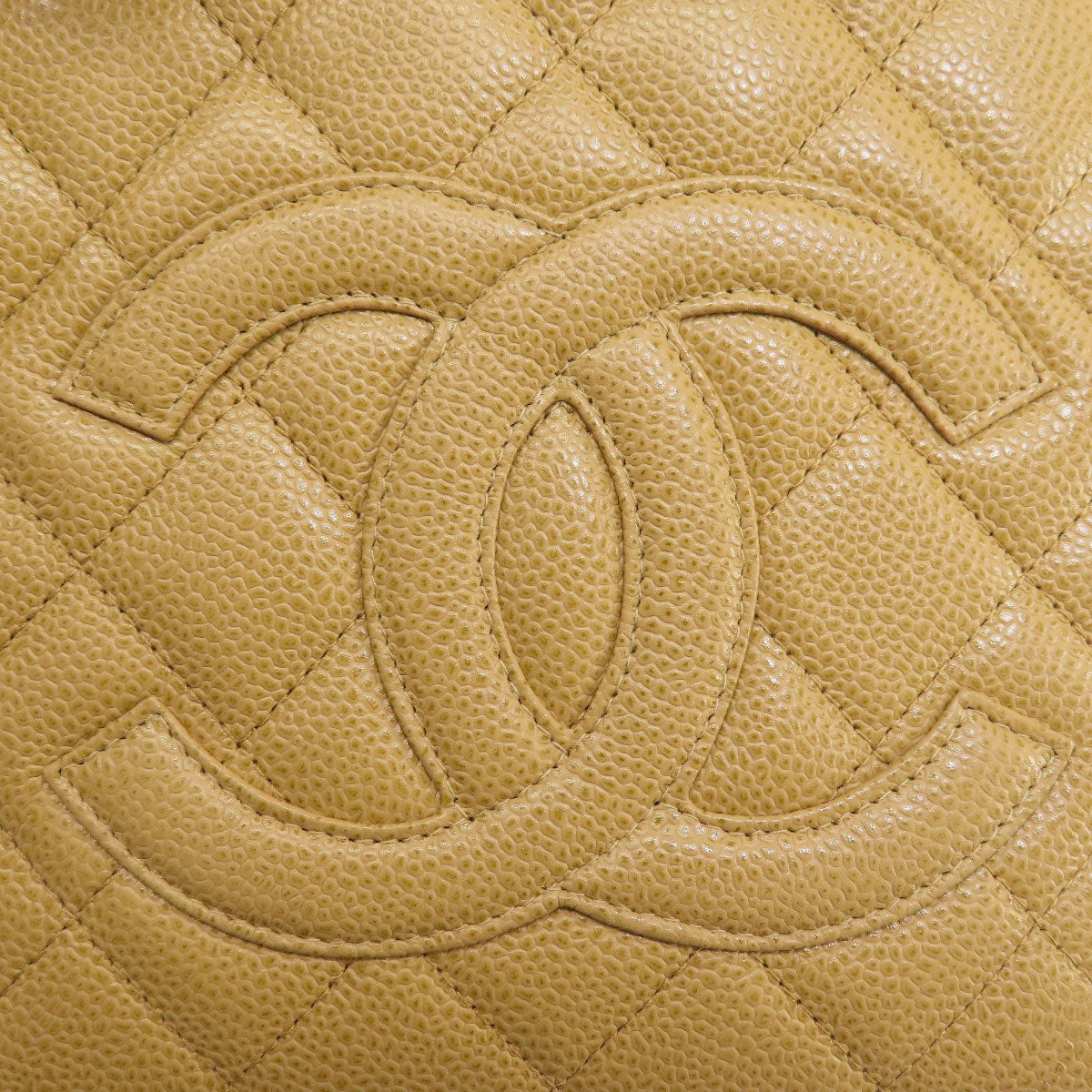CHANEL Chain bag Matelasse Gold Hardware Tote Bag Grained Calfskin Skin Ladies [Used]