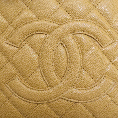 CHANEL Chain bag Matelasse Gold Hardware Tote Bag Grained Calfskin Skin Ladies [Used]