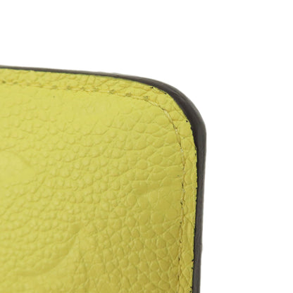 LOUIS VUITTON  M82044 Card Case Porto Carte Romy Jaune Empreinte Ladies