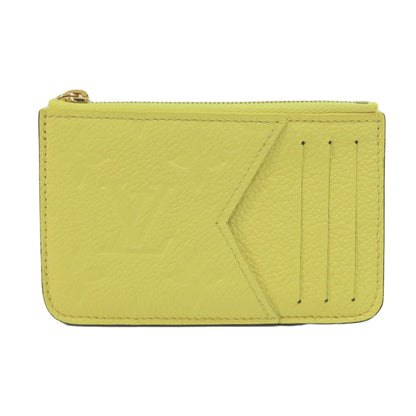 LOUIS VUITTON  M82044 Card Case Porto Carte Romy Jaune Empreinte Ladies