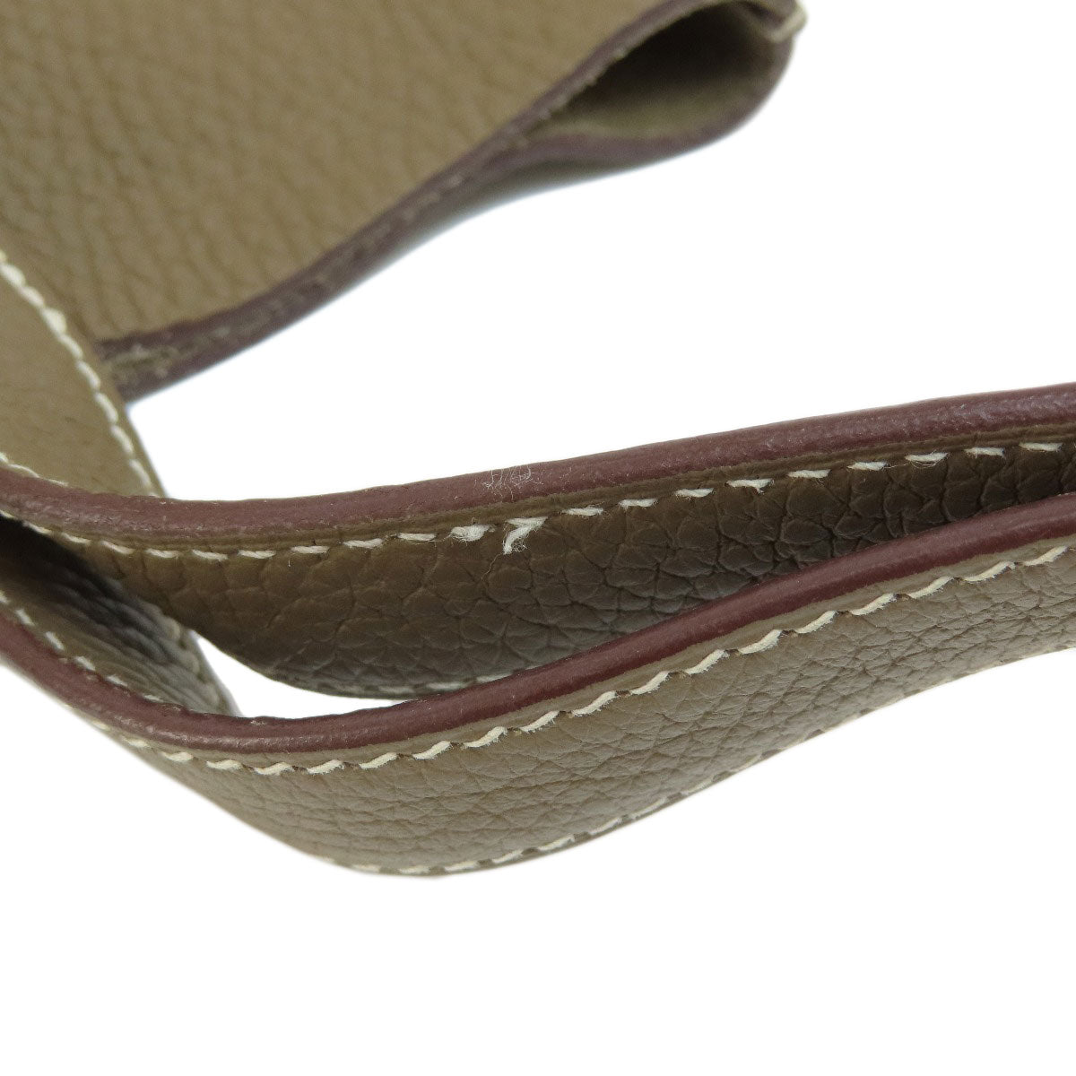 HERMES Cabasserie 31 Etoupe Etoupe Tote Bag Taurillon Clemence Ladies [Used]