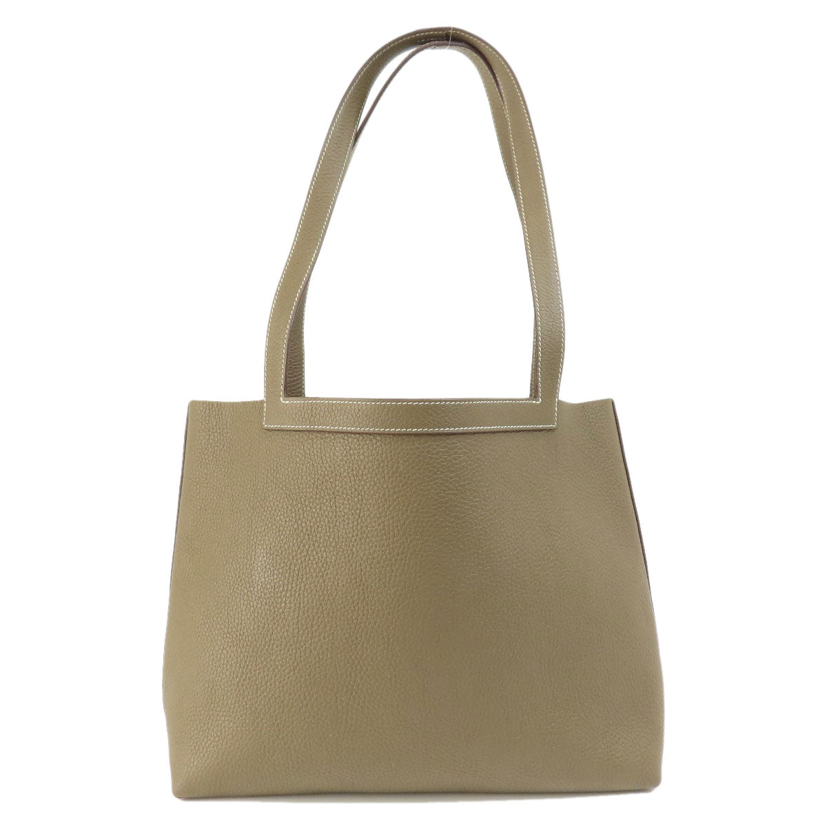 HERMES   Tote Bag Cabasserie 31 Etoupe Etoupe Taurillon Clemence Ladies