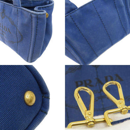 PRADA B2439G Canapa mini 2 WAY Handbag Canvas Ladies [Used]