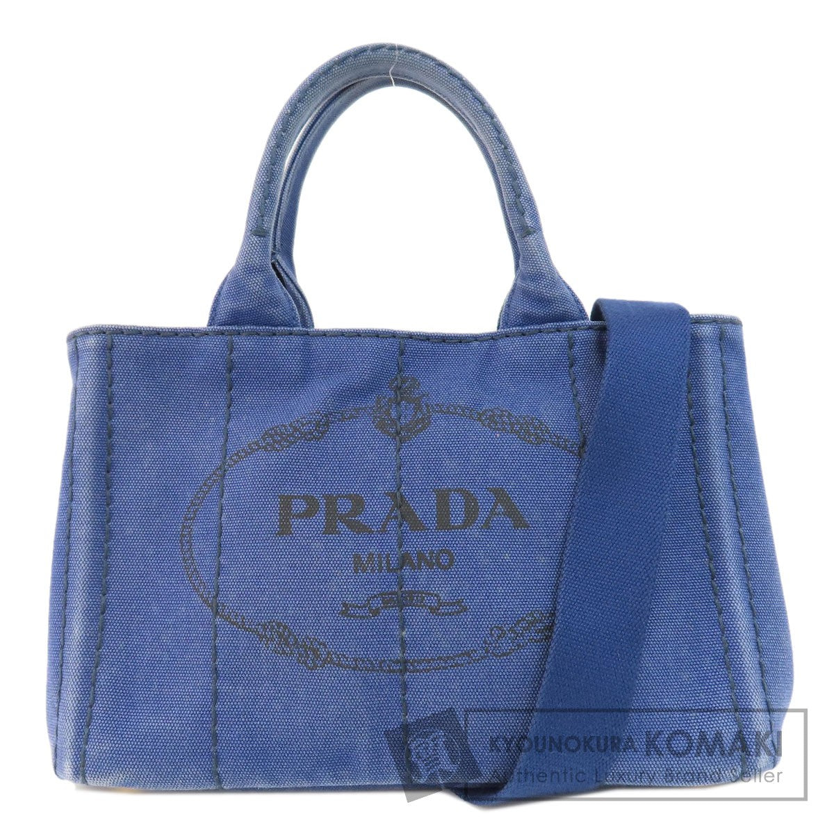 PRADA B2439G Canapa mini 2 WAY Handbag Canvas Ladies [Used]