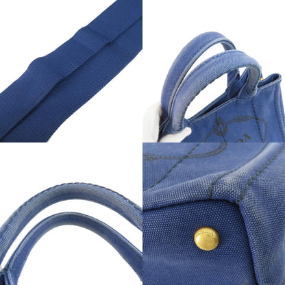 PRADA B2439G Canapa mini 2 WAY Handbag Canvas Ladies [Used]