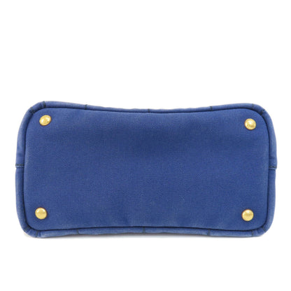 PRADA B2439G Canapa mini 2 WAY Handbag Canvas Ladies [Used]