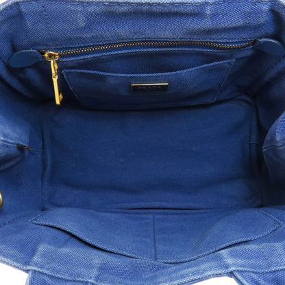 PRADA B2439G Canapa mini 2 WAY Handbag Canvas Ladies [Used]