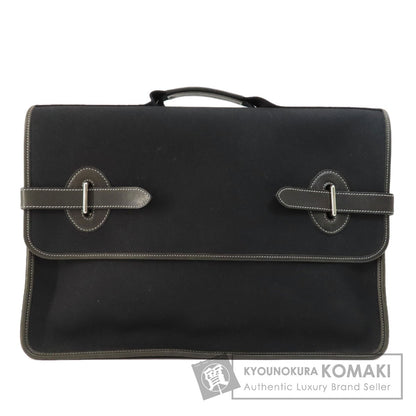 HERMES   Business bag Buenaventura Black Black SilverHardware Towar Officche CalfLadies