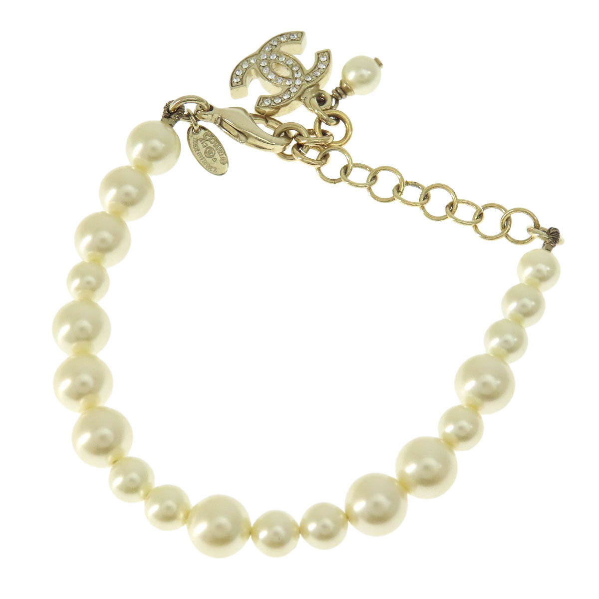 CHANEL   Bracelet COCO Mark Fake Pearl Metal Fake pearlLadies