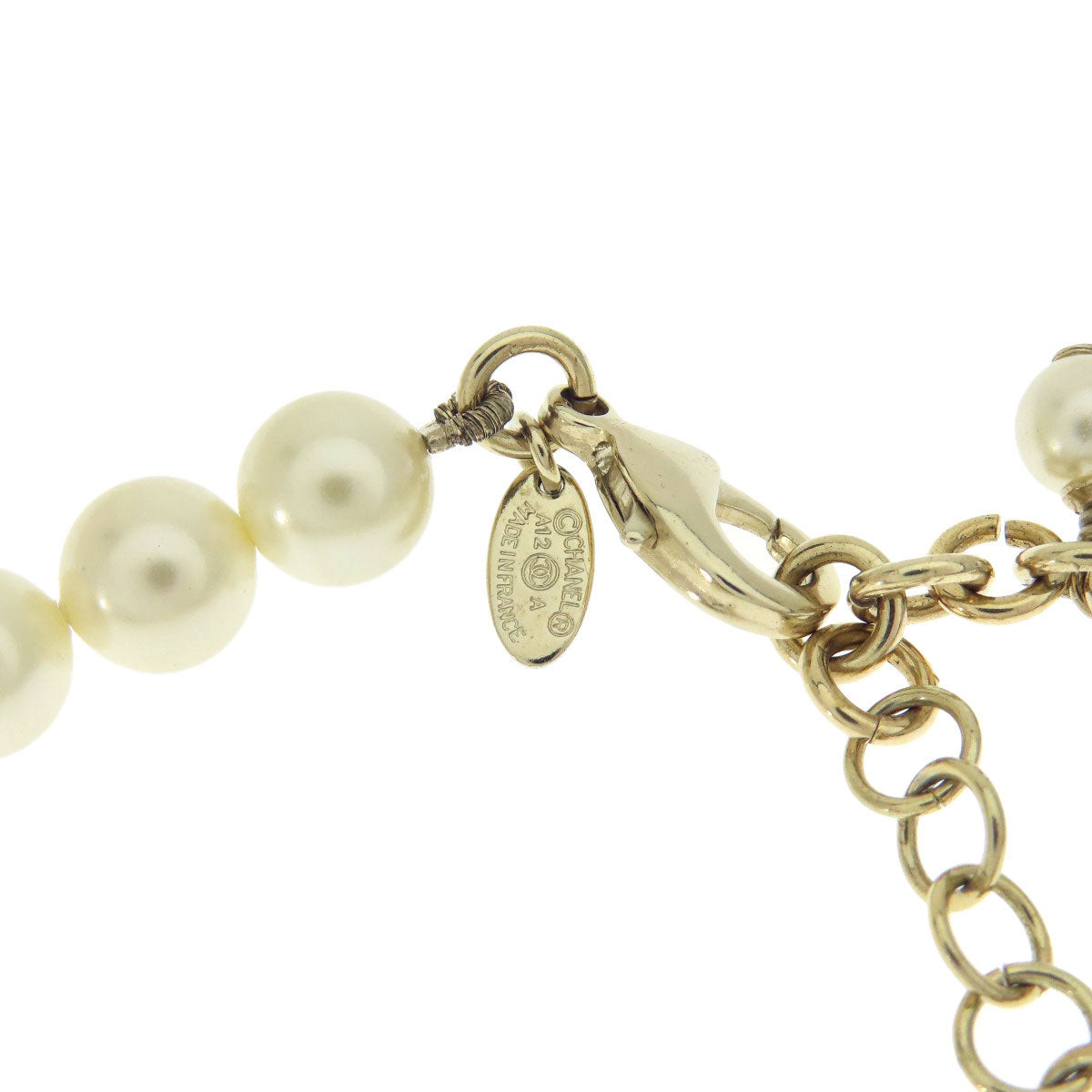 CHANEL   Bracelet COCO Mark Fake Pearl Metal Fake pearlLadies