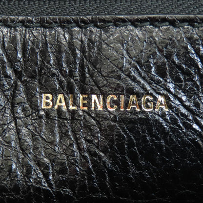 BALENCIAGA  513990 Handbag Bazaar Stripe 2WAY Calf Ladies