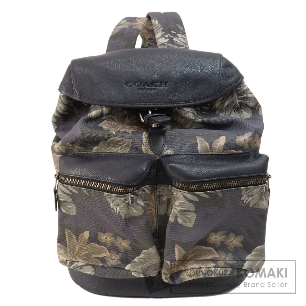 COACH  F72083 Backpack Â· Daypack Hawaiian Coating canvas LeatherLadies