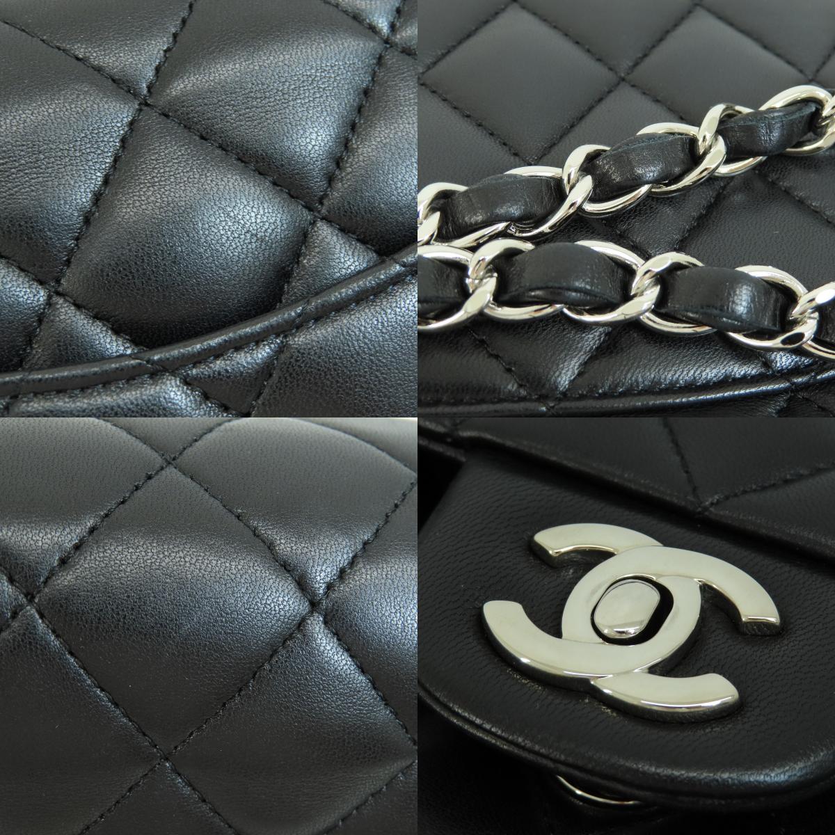 CHANEL ChainShoulder Matelasse SilverHardware Shoulder Bag Lambskin Ladies [Used]