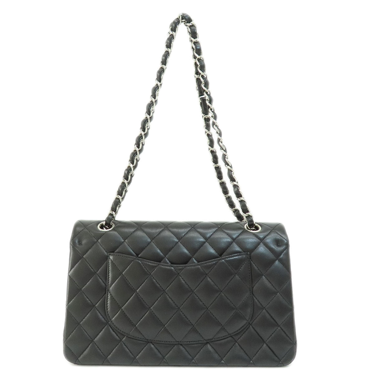 CHANEL   Shoulder Bag ChainShoulder Matelasse SilverHardware Lambskin Ladies