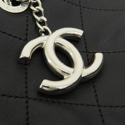 CHANEL   Tote Bag Chain Bag Matelasse COCO Mark SilverHardware Lambskin Ladies