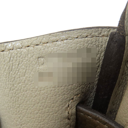 HERMES Birkin 30 Taupe SilverHardware Handbag Taurillon Clemence Ladies [Used]