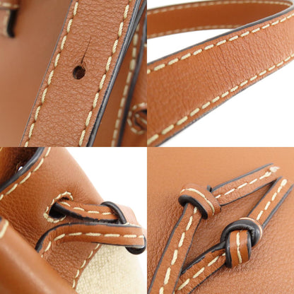 LOEWE Hammock 2WAY Handbag Canvas CalfLadies [Used]