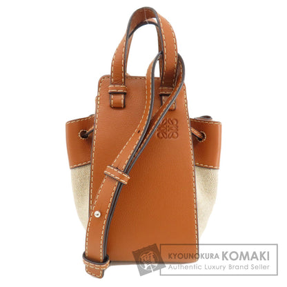LOEWE Hammock 2WAY Handbag Canvas CalfLadies [Used]