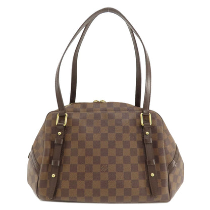 LOUIS VUITTON  N41158 Handbag Rivington GM Damier Ebene Damier canvas Ladies