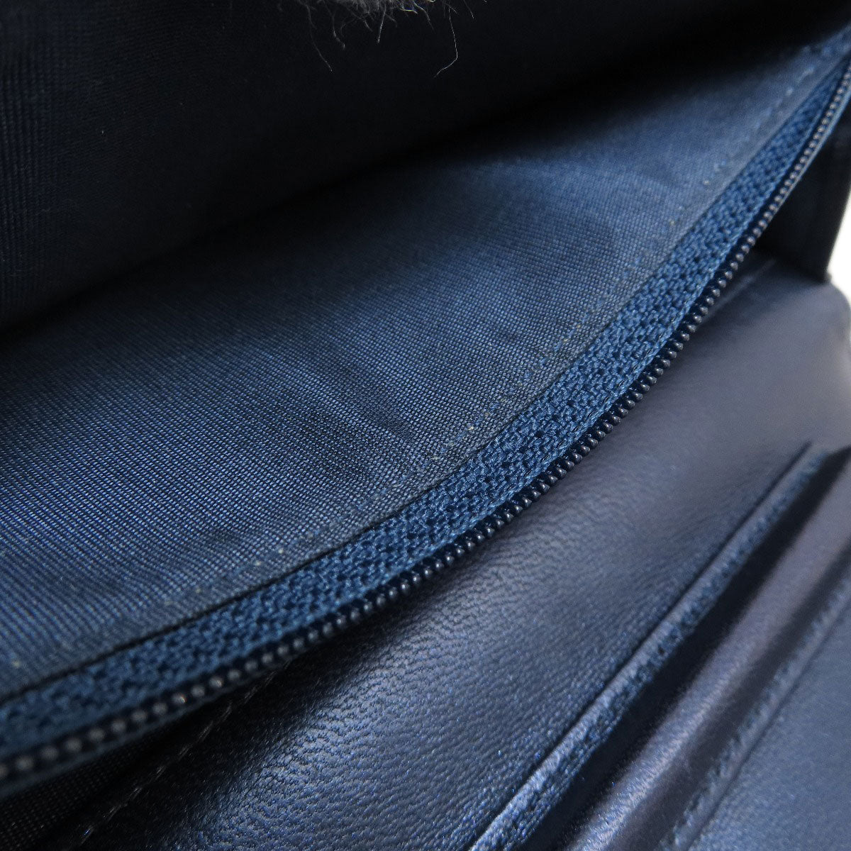 CHANEL Chain Wallet Boy Chanel SilverHardware Long wallet (with coin pocket) Lambskin Ladies [Used]