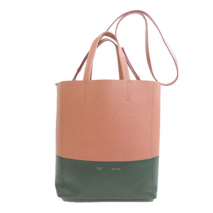 CELINE Vertical Cabas 2WAY Tote Bag Leather Ladies [Used]