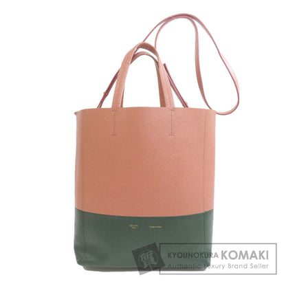 CELINE Vertical Cabas 2WAY Tote Bag Leather Ladies [Used]