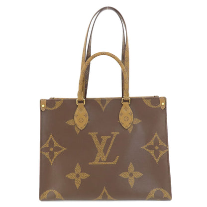 LOUIS VUITTON M45039 On the Go MM Monogram Giant Tote Bag Monogram reverse Ladies [Used]