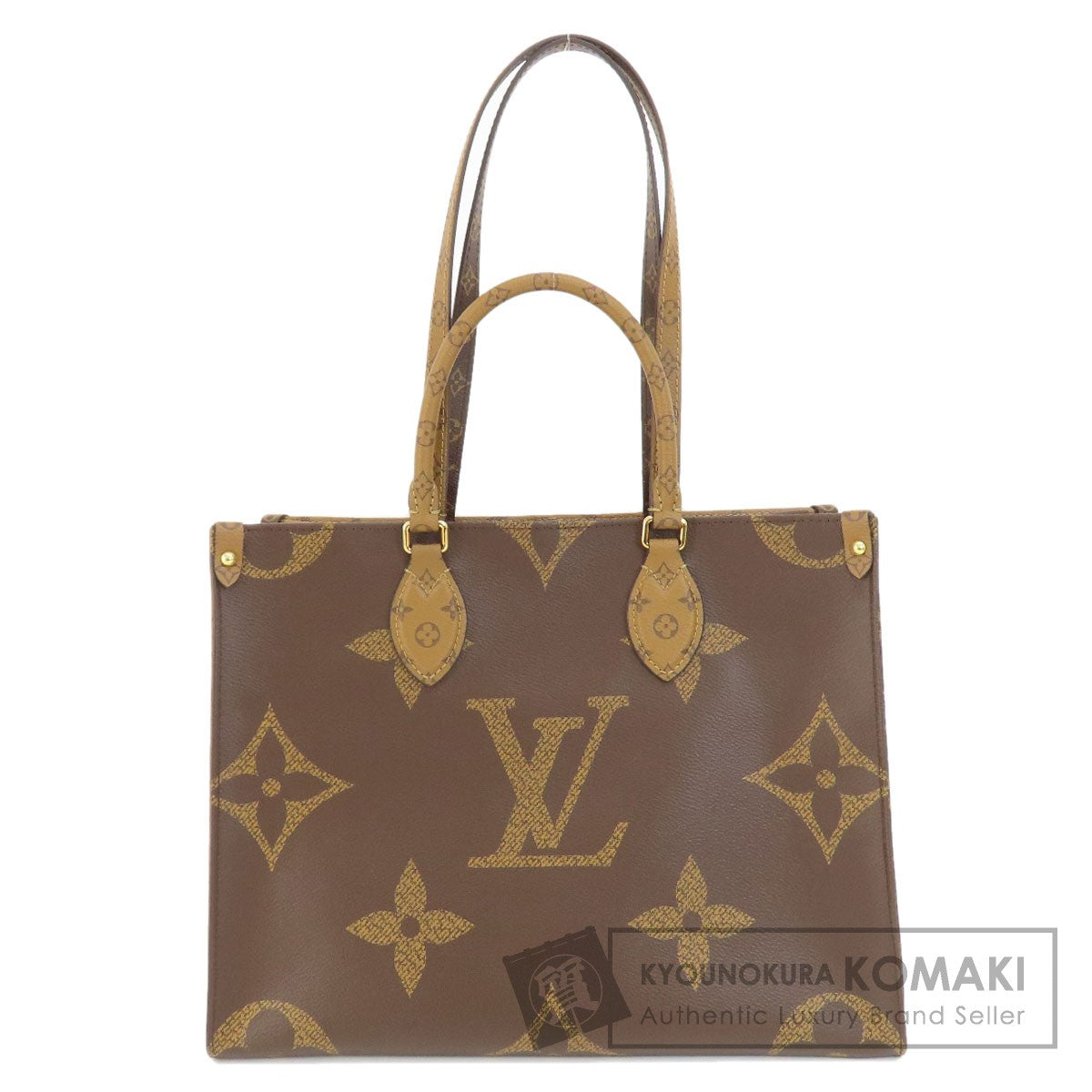 LOUIS VUITTON  M45321 Tote Bag On the Go MM Monogram Giant Monogram reverse Ladies