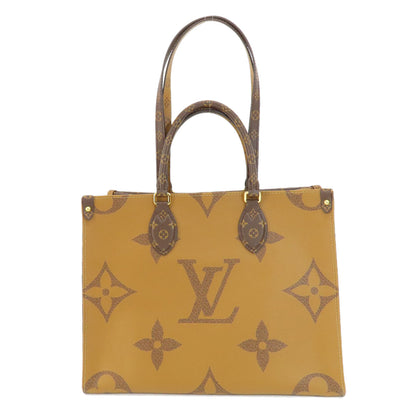 LOUIS VUITTON M45039 On the Go MM Monogram Giant Tote Bag Monogram reverse Ladies [Used]