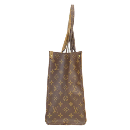 LOUIS VUITTON M45039 On the Go MM Monogram Giant Tote Bag Monogram reverse Ladies [Used]