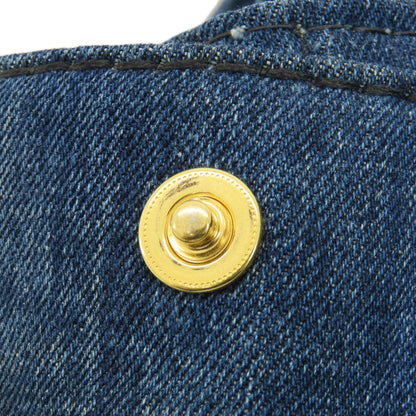 PRADA B1877B Canapa Tote Bag Denim Ladies [Used]