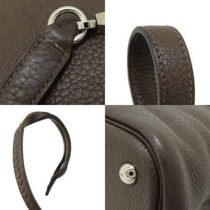 HERMES Bolide31 Chocolat SilverHardware Handbag Taurillon Clemence Ladies [Used]