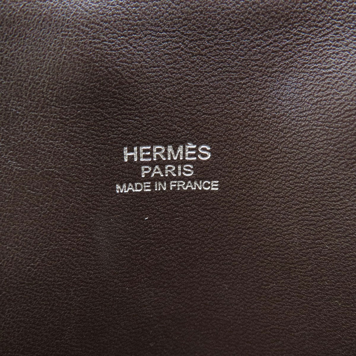 HERMES   Handbag Bolide31 Chocolat SilverHardware Taurillon Clemence Ladies