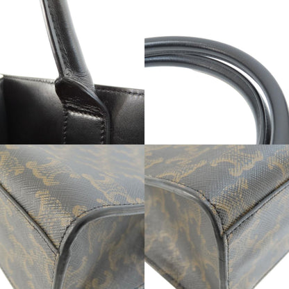 CELINE Vertical Cabas Triomphe Tote Bag PVC Ladies [Used]