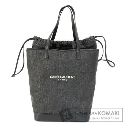 SAINT LAURENT   Tote Bag Teddy tote Leather CanvasLadies