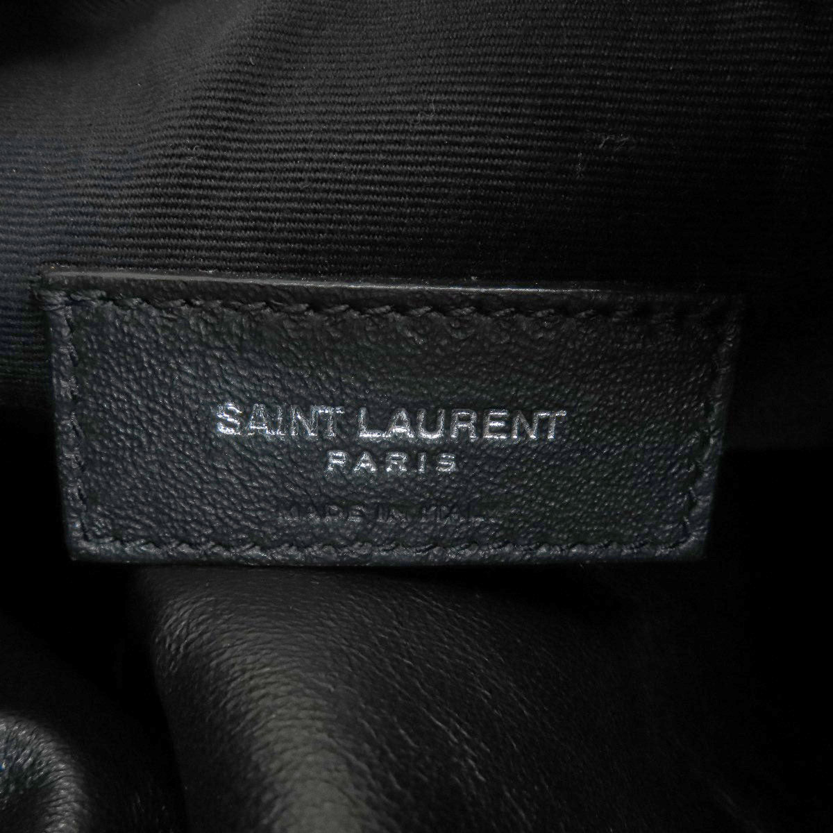 SAINT LAURENT   Tote Bag Teddy tote Leather CanvasLadies