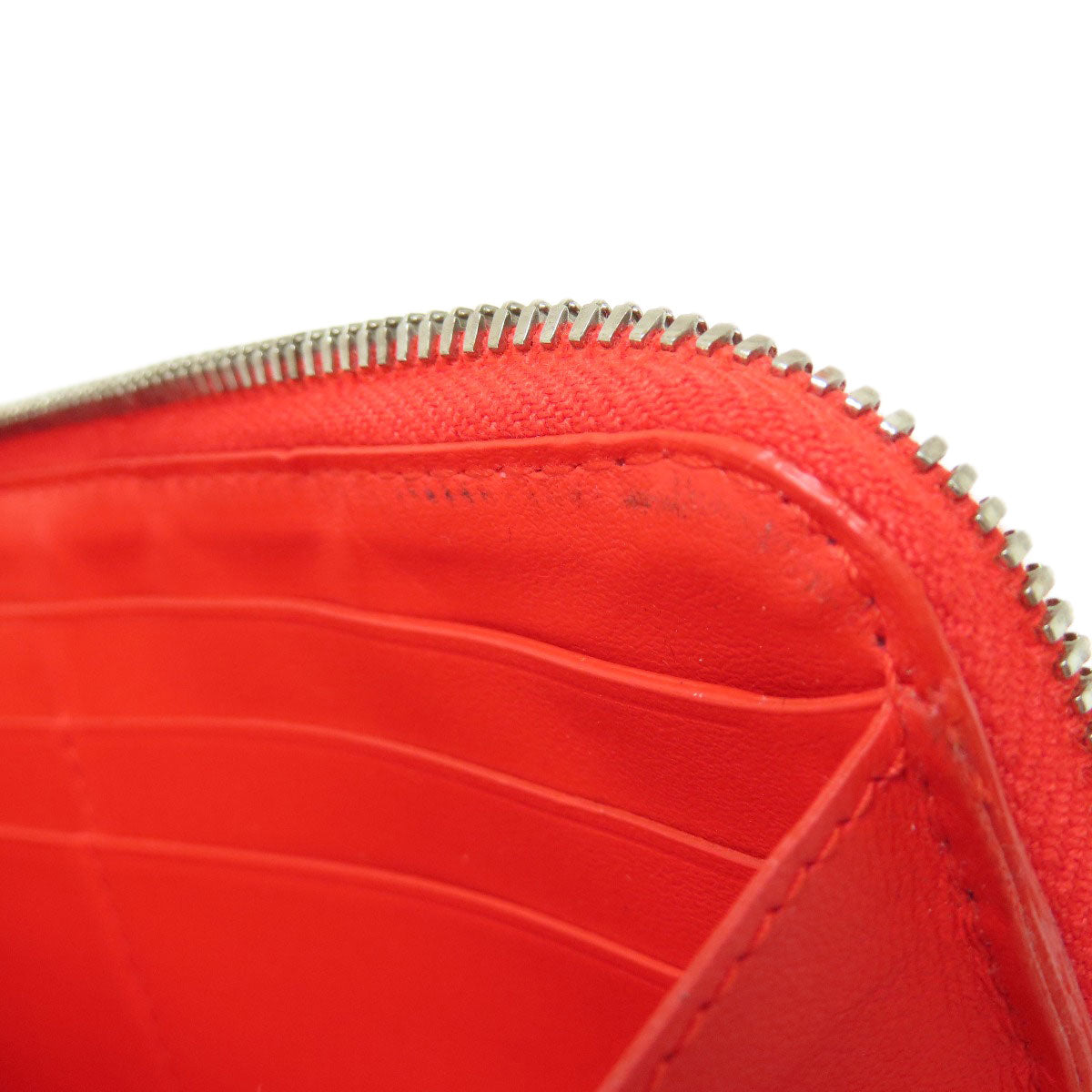 BOTTEGA VENETA Zip Around Long wallet (with coin pocket) PVC Ladies [Used]