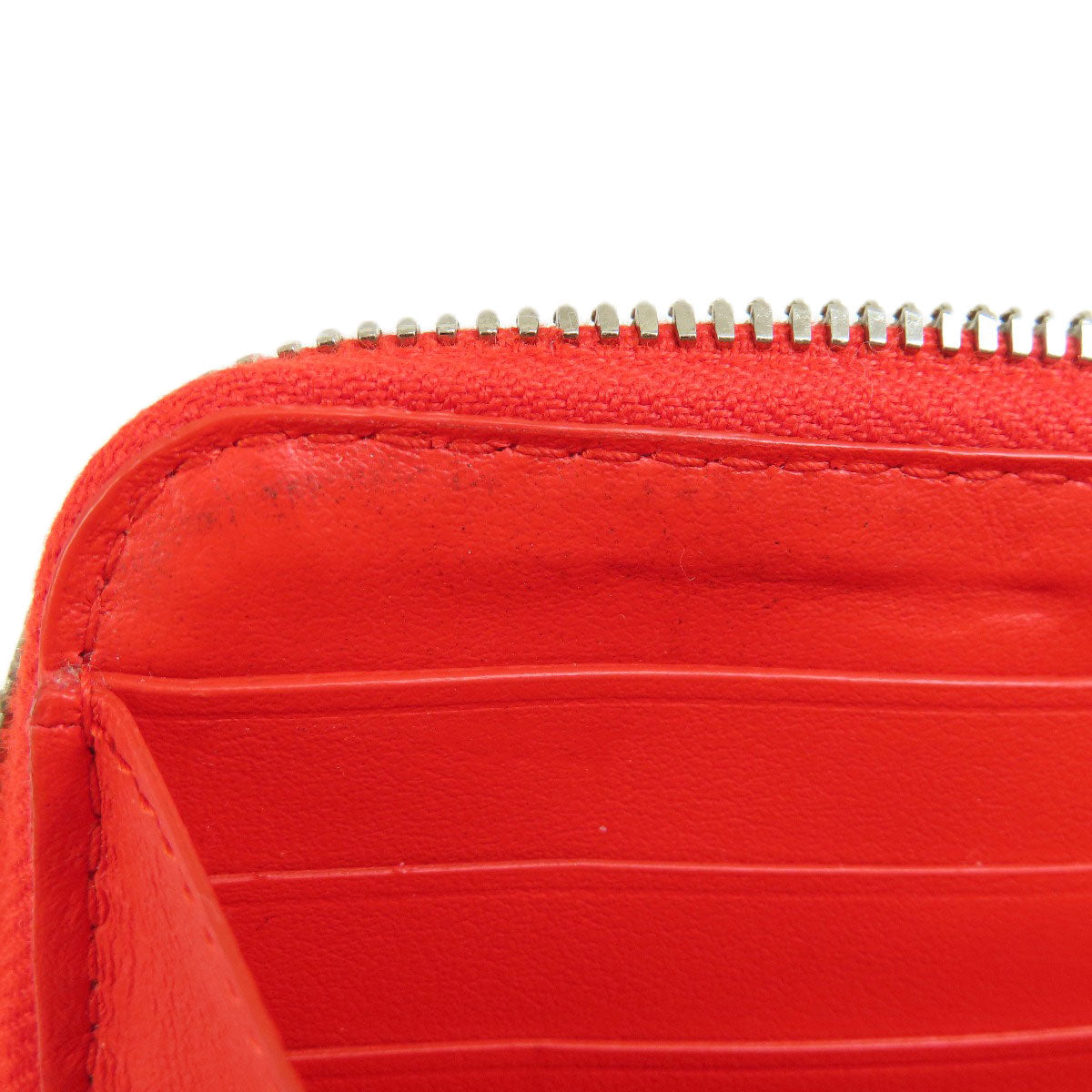 BOTTEGA VENETA Zip Around Long wallet (with coin pocket) PVC Ladies [Used]