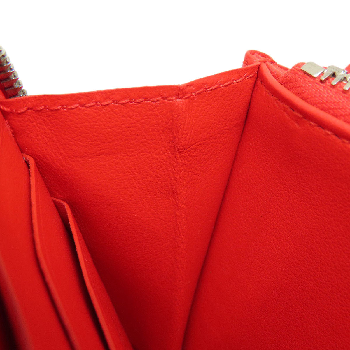 BOTTEGA VENETA Zip Around Long wallet (with coin pocket) PVC Ladies [Used]