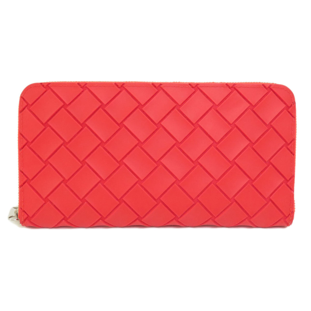 BOTTEGA VENETA Zip Around Long wallet (with coin pocket) PVC Ladies [Used]