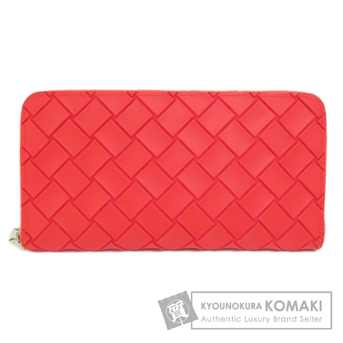 BOTTEGA VENETA Zip Around Long wallet (with coin pocket) PVC Ladies [Used]