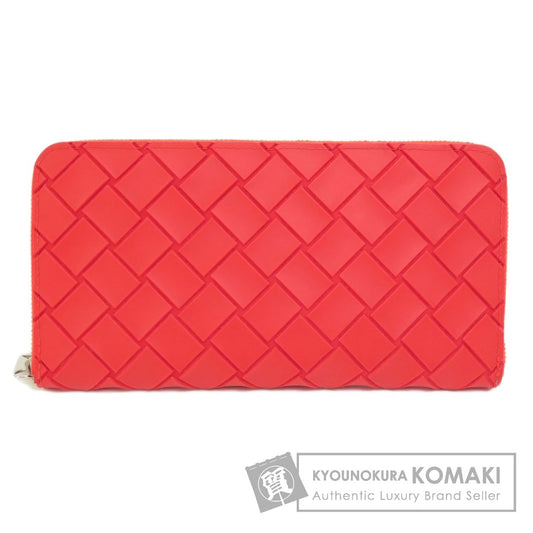 BOTTEGA VENETA Zip Around Long wallet (with coin pocket) PVC Ladies [Used]