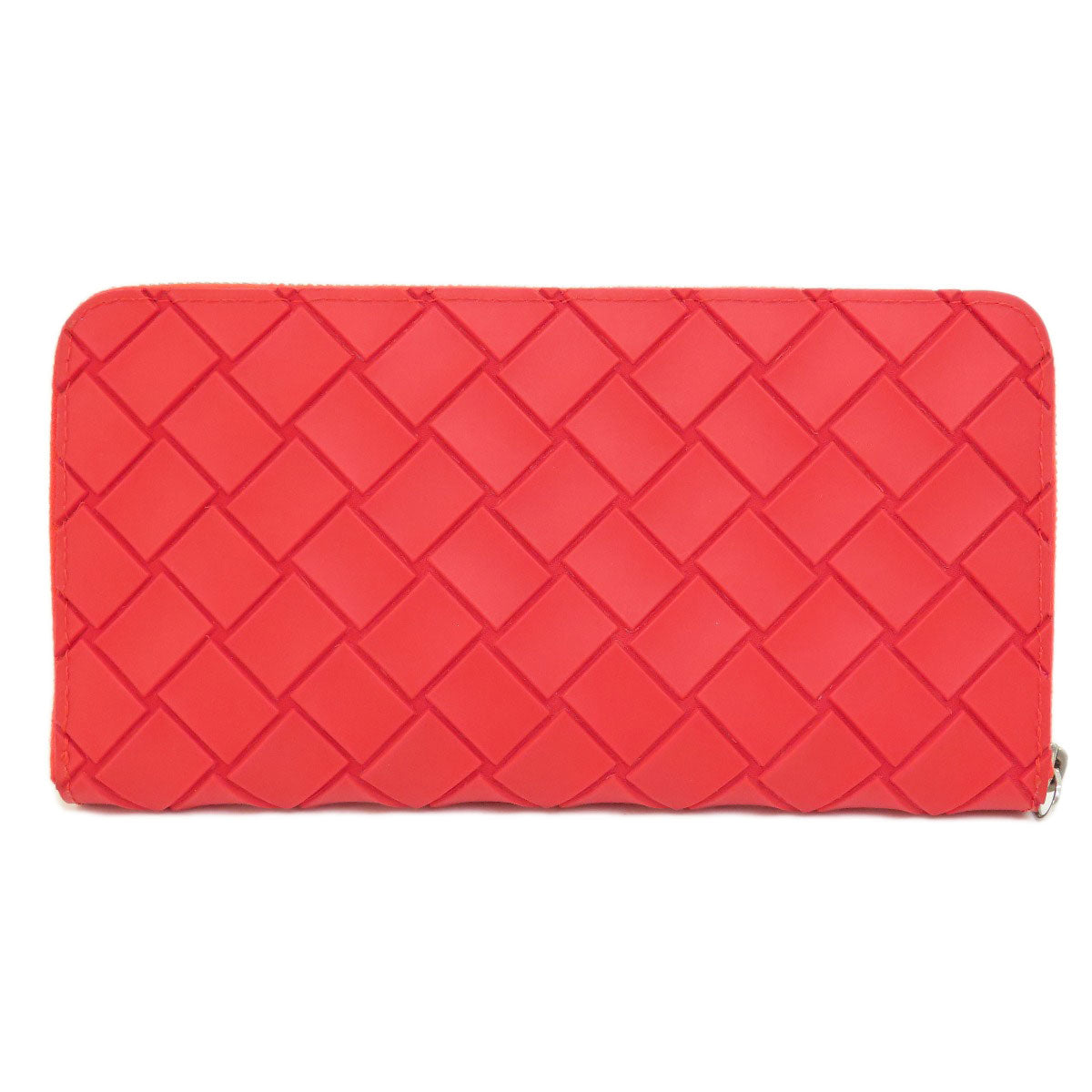 BOTTEGA VENETA Zip Around Long wallet (with coin pocket) PVC Ladies [Used]