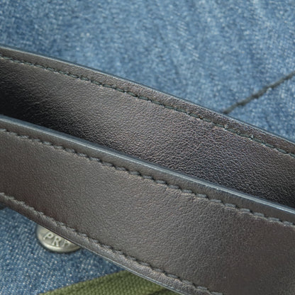 PRADA 1BG244 Bucket type 2WAY Handbag Denim Ladies [Used]