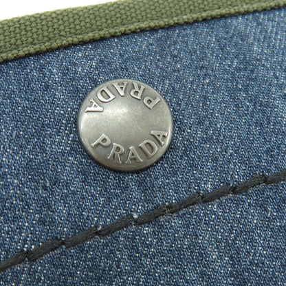 PRADA 1BG244 Bucket type 2WAY Handbag Denim Ladies [Used]