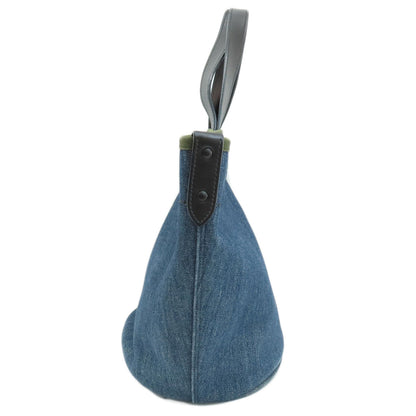 PRADA 1BG244 Bucket type 2WAY Handbag Denim Ladies [Used]