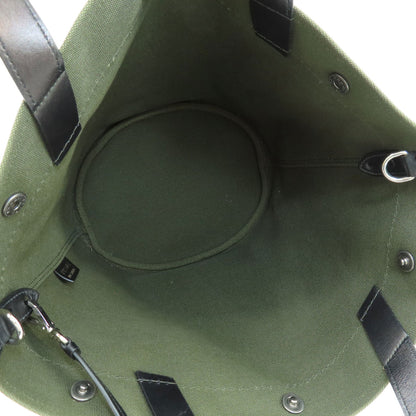 PRADA 1BG244 Bucket type 2WAY Handbag Denim Ladies [Used]