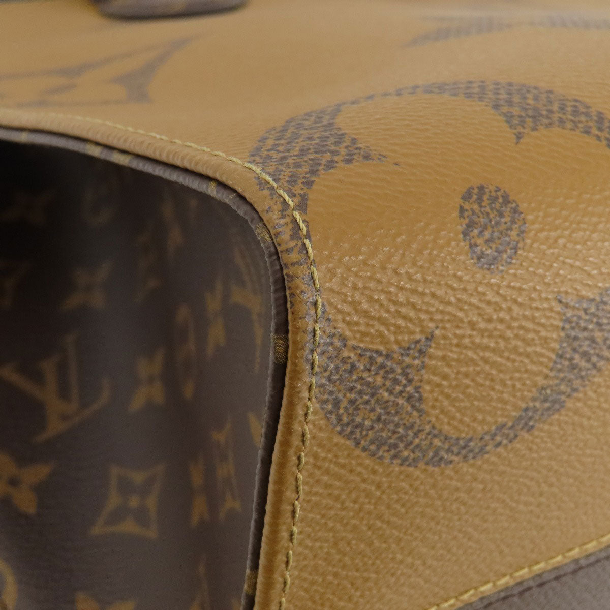 LOUIS VUITTON  M45321 Tote Bag On the Go MM Monogram Giant Monogram reverse Ladies