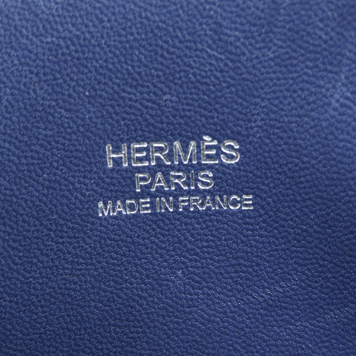 HERMES   Handbag Bolide31 Blue Ankle SilverHardware Taurillon Clemence Ladies